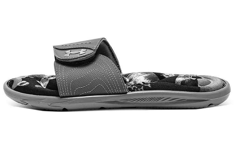Шлепанцы серии Ignite женские стальные лаймовые Under Armour