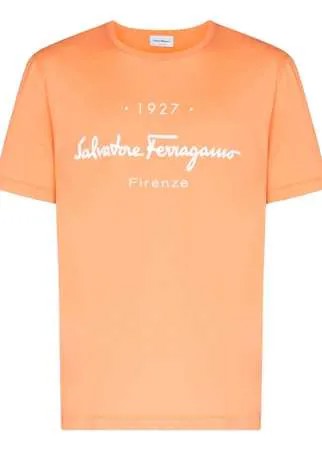 Salvatore Ferragamo футболка 1927 Signature