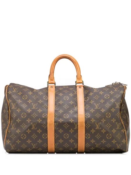 Louis Vuitton дорожная сумка Keepall 45 с монограммой