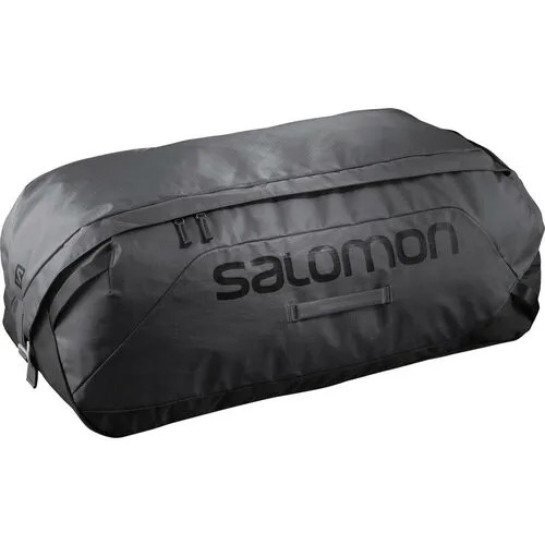Сумка-баул сумка-рюкзак Salomon OUTLIFE DUFFEL 100 LC1516200, 100 л, 49х38х84 см, ручная кладь, серый, черный