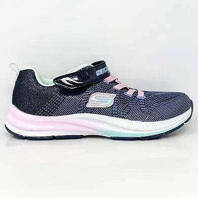 Кроссовки Sketchers Girls Double Strides 81459L синие кроссовки размер 5