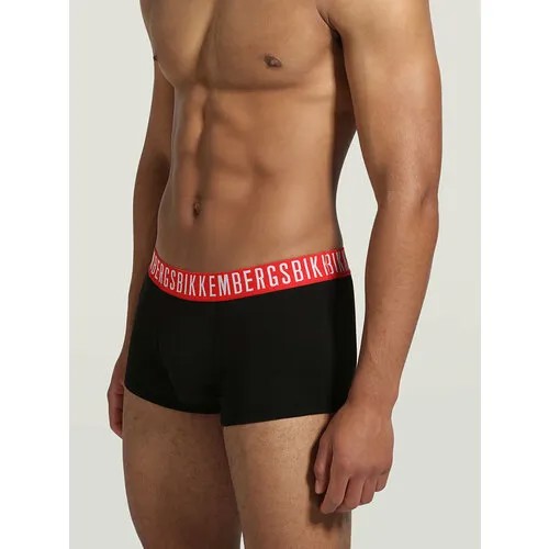 Трусы BIKKEMBERGS, 3 шт., размер S, черный