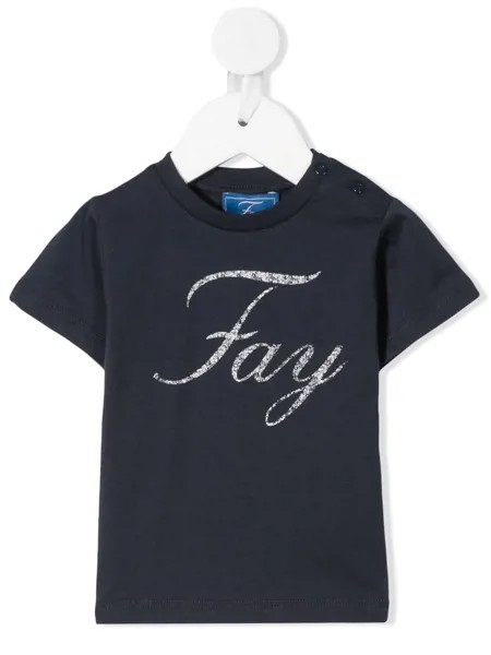 Fay Kids футболка с короткими рукавами и логотипом