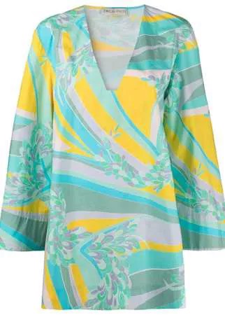 Emilio Pucci пляжное платье с узором Lily