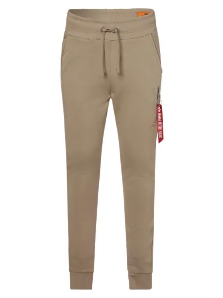 Зауженные брюки Alpha Industries X-Fit, темно-бежевый
