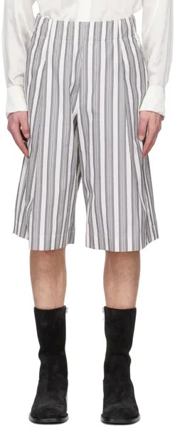 Белые мешковатые шорты Dries Van Noten