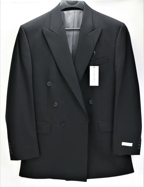Новое мужское спортивное пальто Calvin Klein, размер 40 л, 100 % шерсть, черная куртка Made in Canada