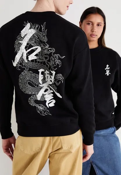 Спортивный свитер JORHONOR CREW NECK UNISEX Jack & Jones, черный