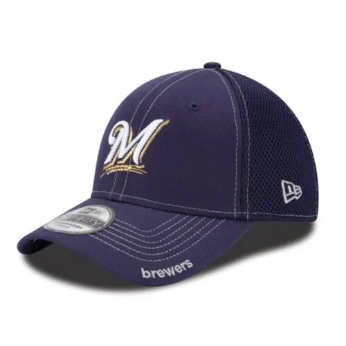 [10059488] Мужская кепка New Era MLB 39Thirty Neo Flex Fit - Milwaukee Brewers