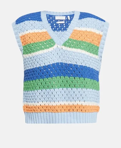 Пуловер без рукавов Rich & Royal, светло-синий