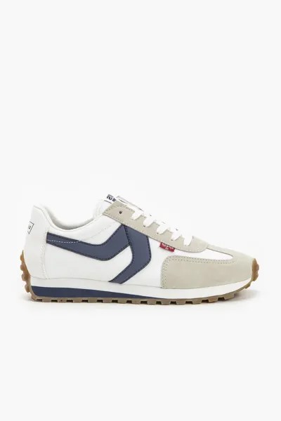 Красные кроссовки Stryder Tab S Levi's, белый