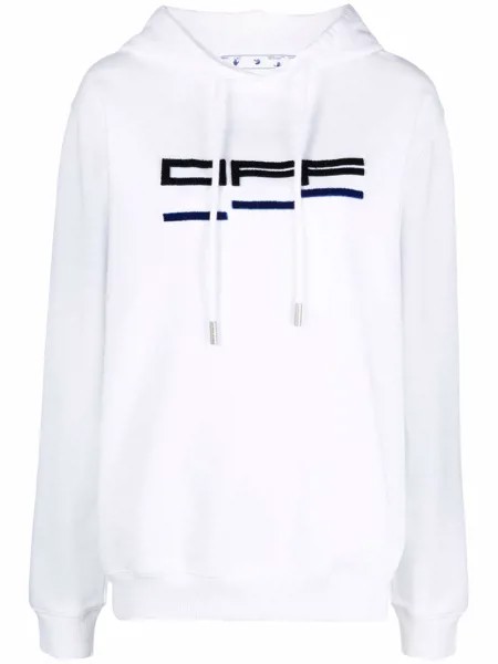 Off-White худи с логотипом