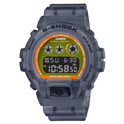 Наручные часы CASIO G-Shock DW-6900LS-1, бесцветный, серый