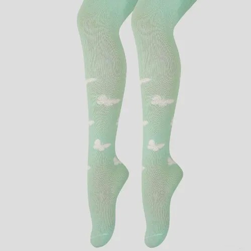 Колготки PARA socks, размер 80/86, зеленый