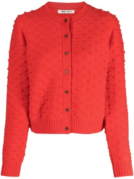 Ports 1961 кардиган с круглым вырезом, красный