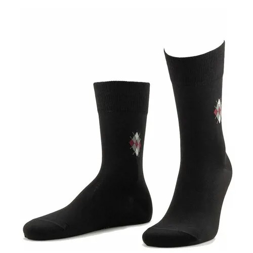 Носки Grinston, размер 25 (размер обуви 39-41), черный