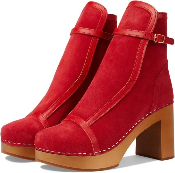 Сапоги Sophisticated Jodhpur Swedish Hasbeens, цвет Rosso Suede