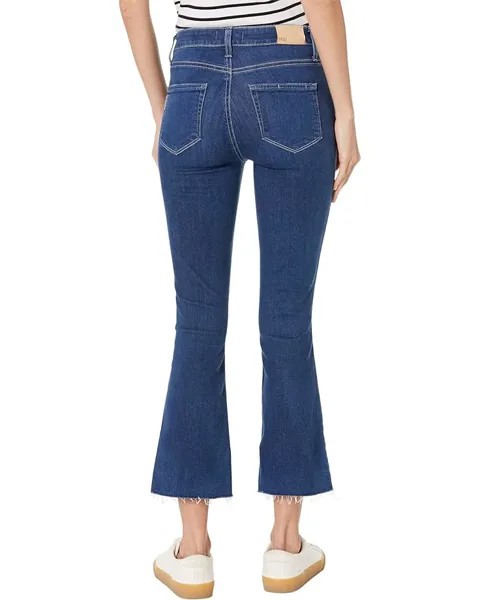 Джинсы Paige Colette Crop Flare Raw Hem in Hydrangea Destructed, цвет Hydrangea Destructed