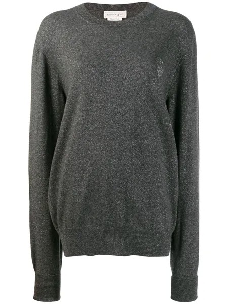 Alexander McQueen свитер с логотипом Skull
