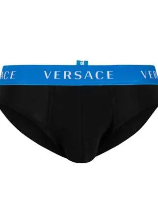 Versace трусы-брифы с логотипом