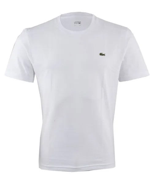 Теннисная рубашка-футболка Lacoste Sport, белый