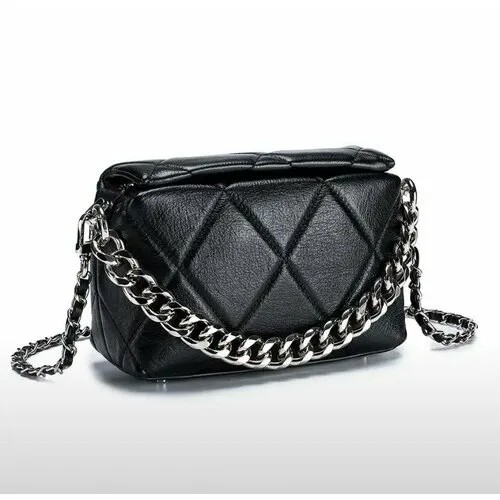 Сумка торба  BGT-BAG-BLACK-8372, фактура зернистая, перфорированная, черный