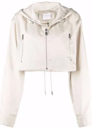 Givenchy укороченная куртка с монограммой