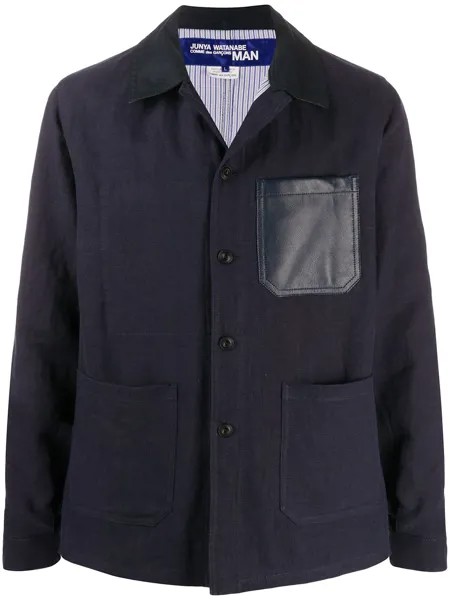 Junya Watanabe MAN куртка с контрастным карманом