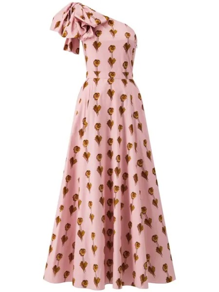 Giambattista Valli платье макси Pensées Sauvages, розовый