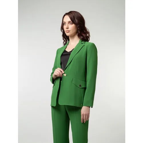 Пиджак PennyBlack, размер 44, зеленый