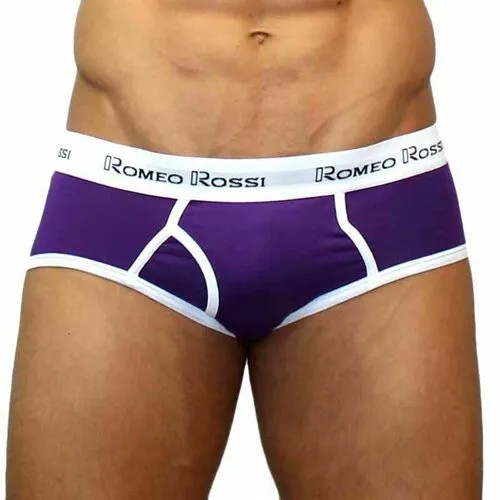 Трусы Romeo Rossi, 3 шт., размер XL, фиолетовый