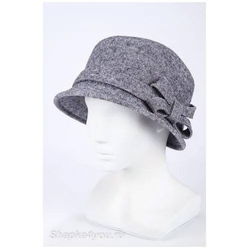 Шляпа с узкими полями Siringa цвет Сиреневый темный размер 58