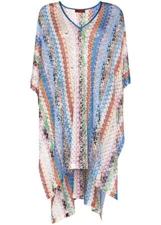 Missoni Mare трикотажное платье-кафтан