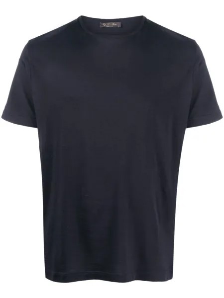 Loro Piana базовая футболка, синий