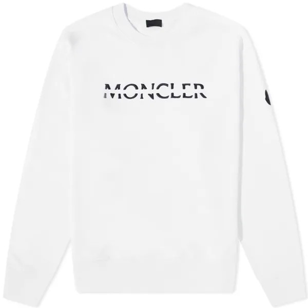 Толстовка Moncler Logo Crew Sweat