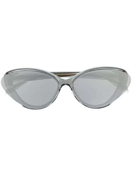 Alexander McQueen Eyewear солнцезащитные очки в оправе 'кошачий глаз'