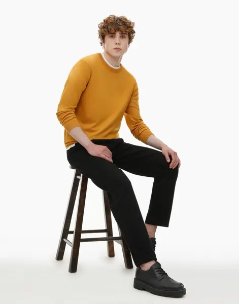 Джемпер мужской Gloria Jeans BSW002035 желтый L (50-52)