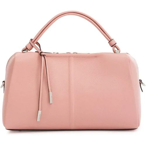 Сумка бочонок ELEGANZZA, фактура тиснение, blush