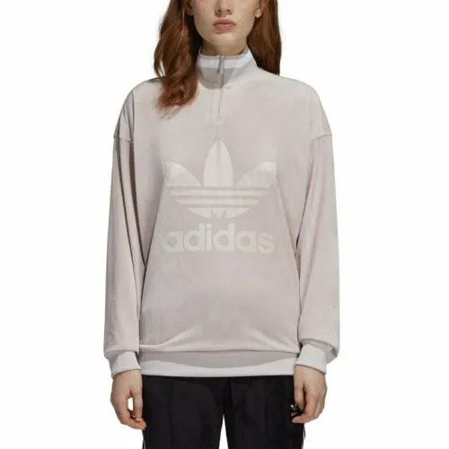 [DH4718] Женская толстовка Adidas Originals с молнией до половины