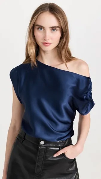 Топ Amanda Uprichard Elroy Silk, нави