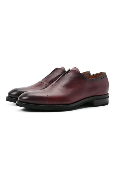 Кожаные лоферы Kiton