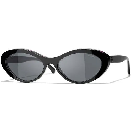 Солнцезащитные очки Chanel, черный