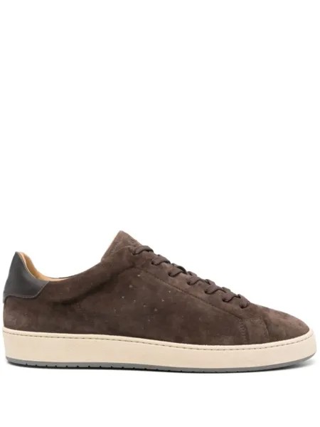 Кроссовки Hogan из замши, коричневый