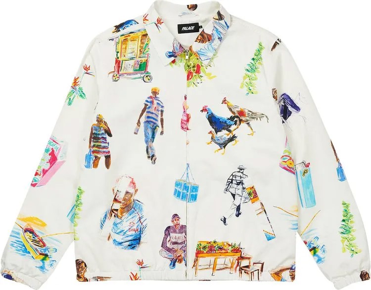 Куртка Palace Trolley Jacket 'Stone', разноцветный