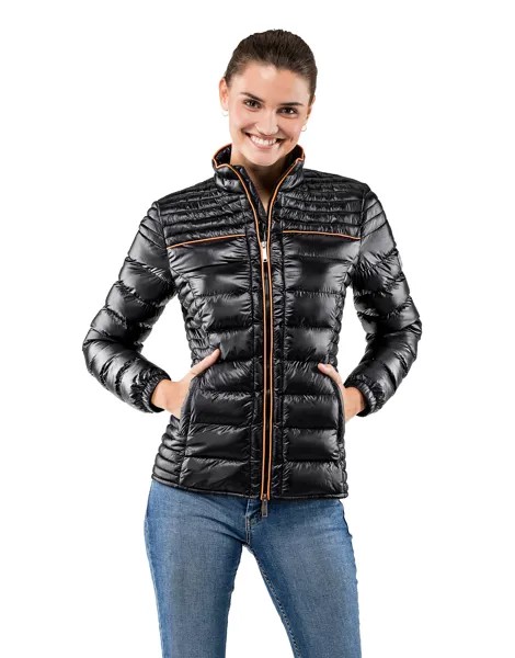 Пуховик Vincenzo Boretti Steppjacke tailliert, черный