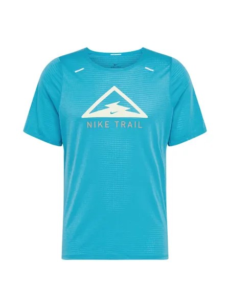 Футболка Performance стандартного кроя Nike Rise 365 Trail, лазурный