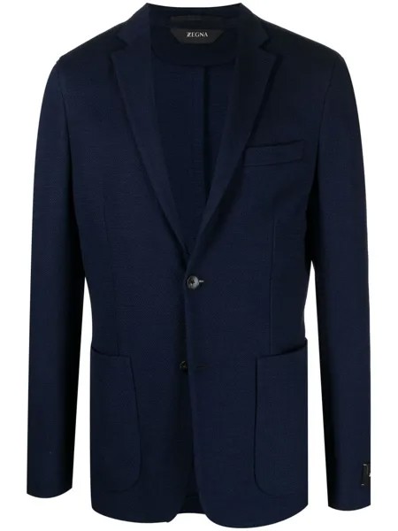 Z Zegna однобортный пиджак