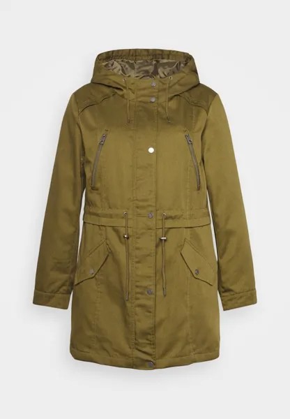 Парка Vero Moda, темно-оливковый