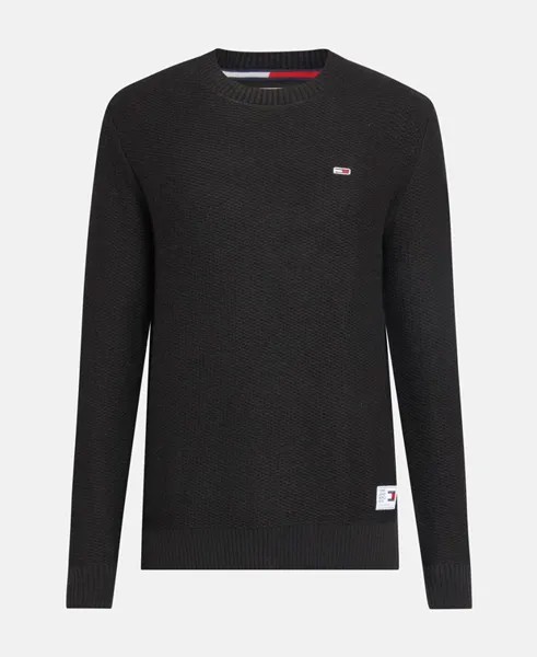 Джемпер с длинными рукавами Tommy Jeans, черный