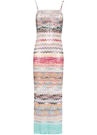 Missoni Mare zigzag knitted dress